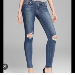 J Brand Skinny Ripped Jean